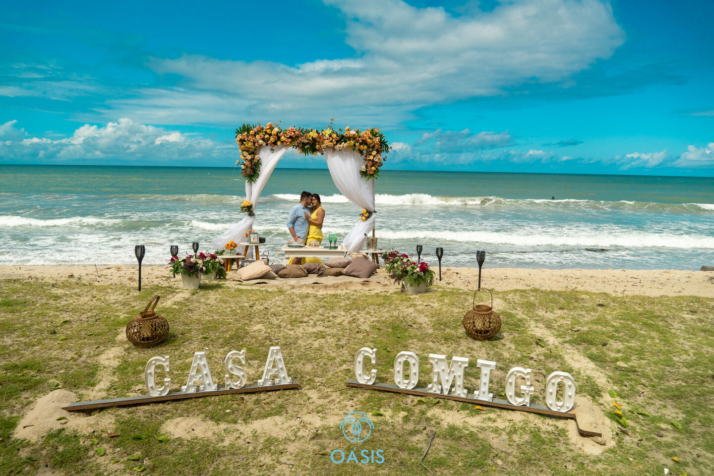 Pedido de Casamento em Praia dos Carneiros - Tamandaré