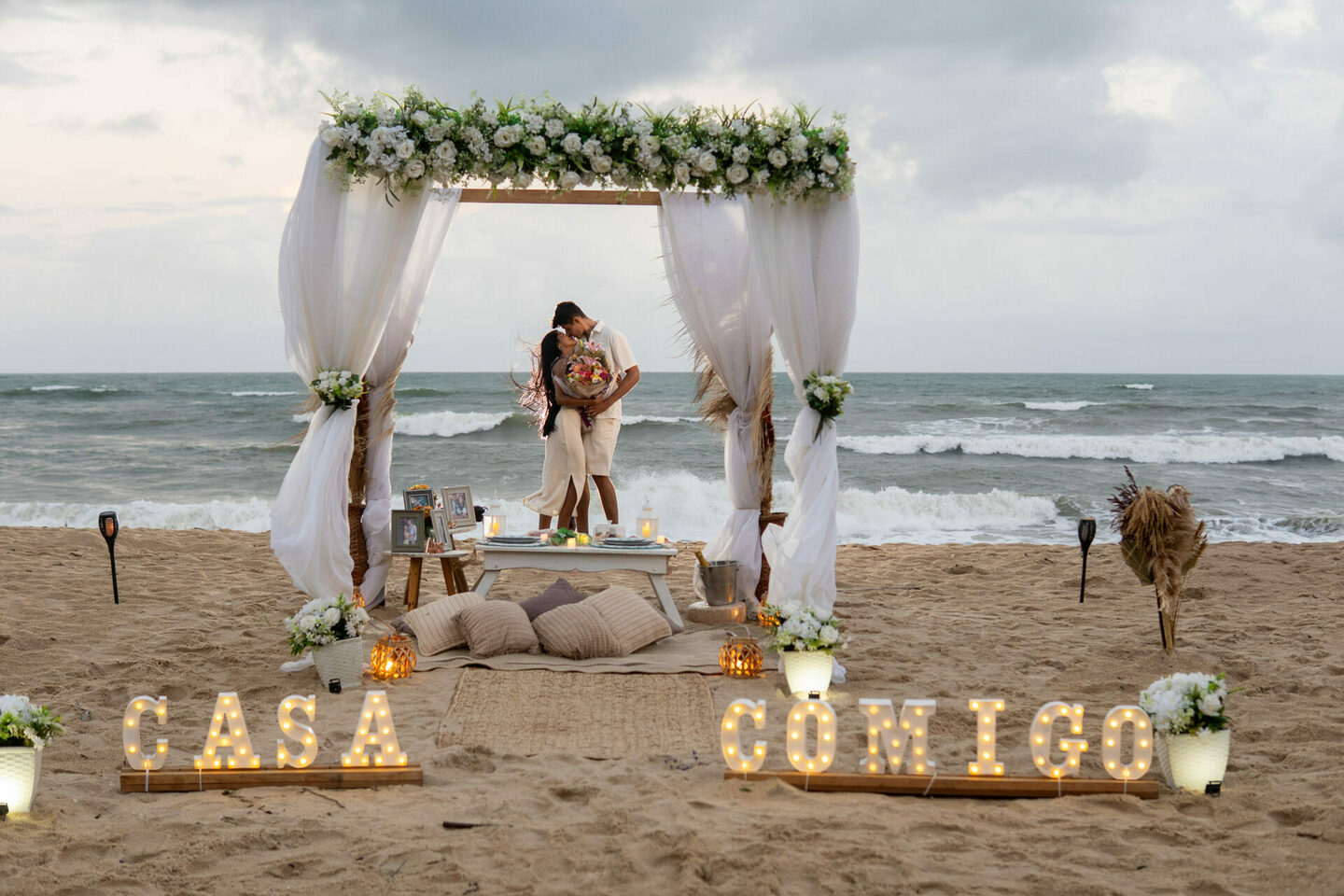Pedido de casamento com André & Carolina | Porto de Galinhas PE