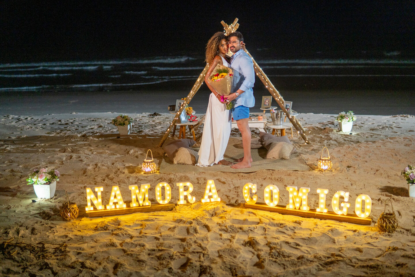 Pedido de Namoro de Rafael & Eduarda | Porto de Galinhas PE