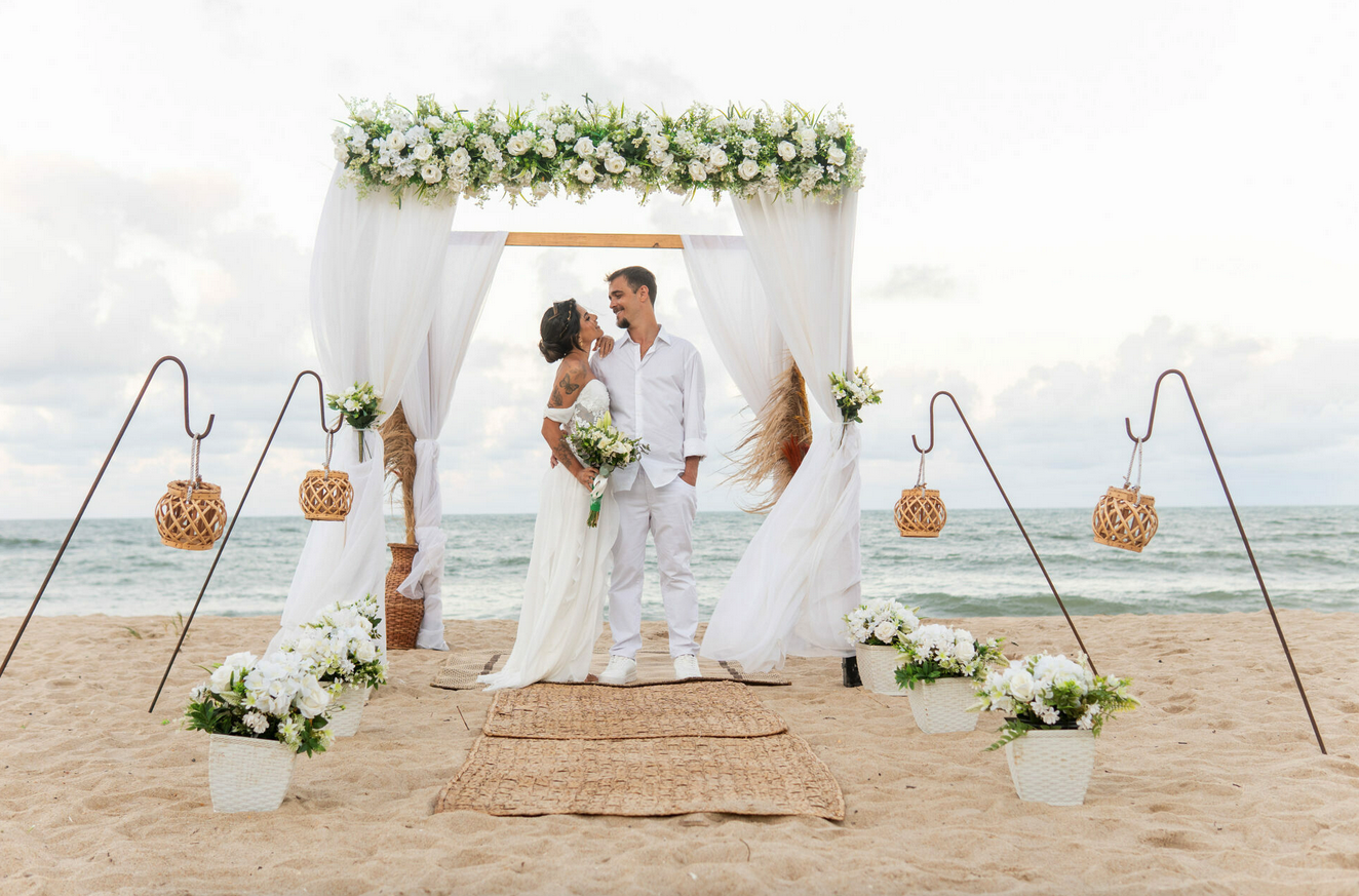 Elopement Wedding em Porto de Galinhas - Praia de Maracaípe PE