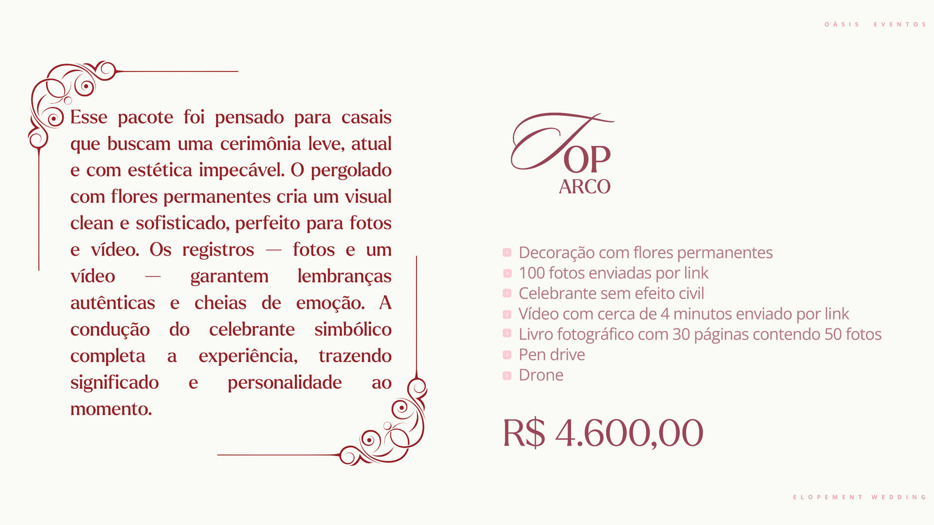 Foto Orçamento Pacotes Elopement Wedding e Renovação de Votos - Imagem 13