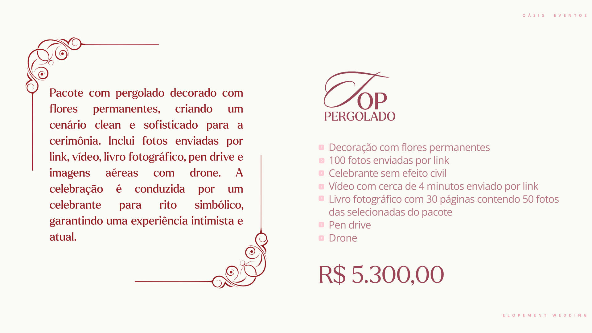 Foto Orçamento Pacotes Elopement Wedding e Renovação de Votos - Imagem 16