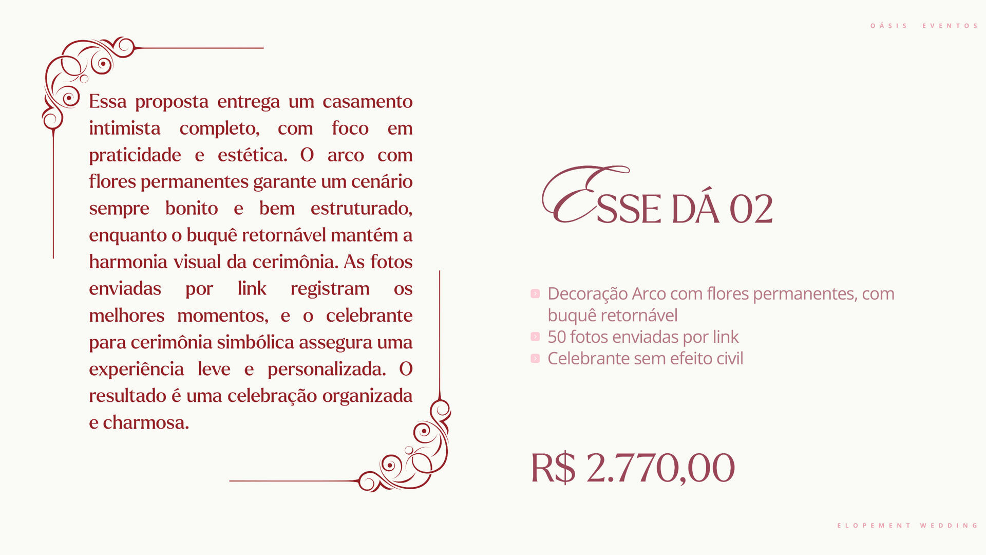 Foto Orçamento Pacotes Elopement Wedding e Renovação de Votos - Imagem 6