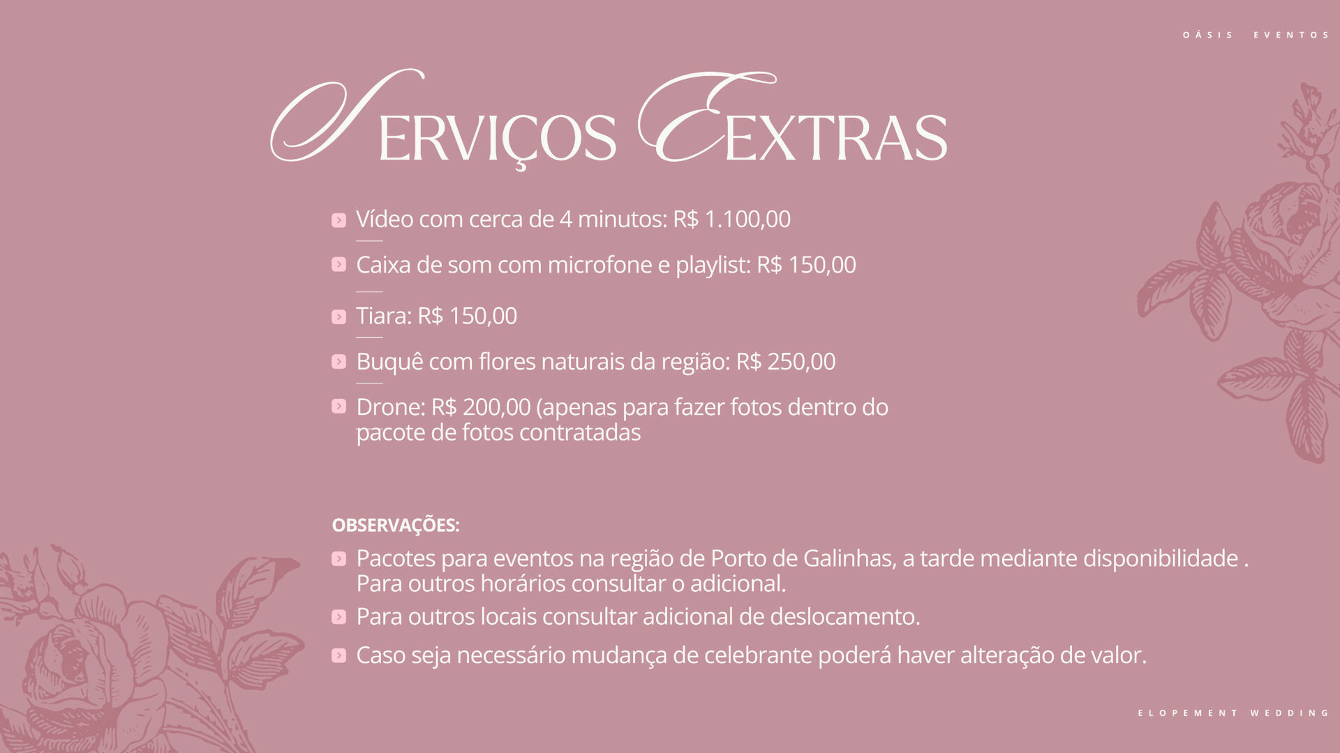 Foto Orçamento Pacotes Elopement Wedding e Renovação de Votos - Imagem 21